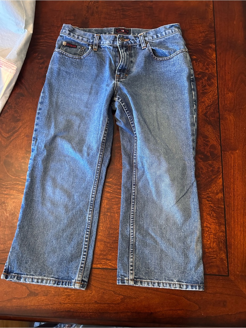 U.S. polo assn youth boys size 11/12 jeans straight leg blue‎